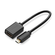 Cabo Adaptador Micro HDMI Macho para HDMI Fêmea U.green 4K - Conexão Premium - imagem 4