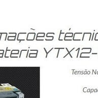 Bateria ROUTE YTX12-BS para Kawasaki: Potência e Confiança - imagem 2