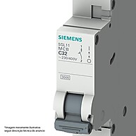 Disjuntor Mini Din 25A Curva B Siemens – Proteção Elétrica Confiável - imagem 2