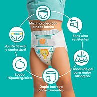 Pampers Confort Sec XXXG: Noites Secas e Confortáveis - imagem 2