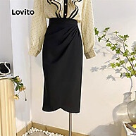 Saia Plissada Lovito L133ED603 – Elegante e Confortável - imagem 2