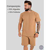Conjunto Oversized Masculino Camiseta e Short - Verão Confortável - imagem 4