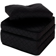 Puff Colchonete Dobrável 3 em 1 com Travesseiro - Sofá Cama Confortável e Versátil - imagem 1