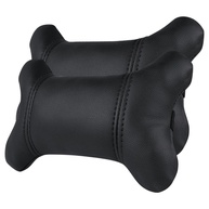 KIT 2 Almofadas de Pescoço para Carro: Conforto e Suporte Ergonômico em Viagens (Preto) - imagem 1