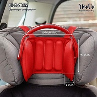Apoio de Cabeça Vermelho Napup: Conforto e Segurança para o Bebê em Viagens - imagem 3