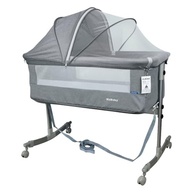 Berço Moisés Co-bed Cinza com Mosquiteiro KaBaby - Segurança e Conforto para Bebês - imagem 2