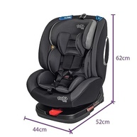 Cadeira de Carro Max360 Isofix Maxi Baby: Segurança e Conforto do Nascimento aos 36kg (Preto) - imagem 3