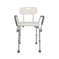 Banqueta de Banho com Encosto e Braço Dellamed D3 - Segurança e Conforto até 135kg - imagem 3