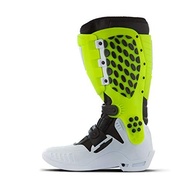 Bota Motocross Articulada Jett Hi-Vis Branco/Verde: Segurança e Conforto para suas Trilhas! - imagem 3