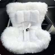 Almofada de Assento Labubu Carro: Conforto e Estilo para Fãs (Amarelo) - imagem 3