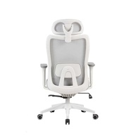 Cadeira Ergonômica Elements Astra Pro – Conforto 3D e Design Moderno em Cinza e Branco - imagem 4