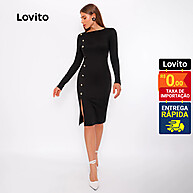 Vestido Midi Lovito: Elegância e Conforto! - imagem 1