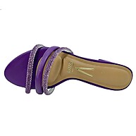 Tamanco Vizzano Strass Meia Cana Violeta – Elegância e Conforto - imagem 2