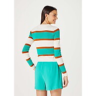 Cardigan Tricô Listrado Hering: Estilo e Conforto - imagem 2