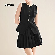 Blusa ou Calça Plissada Lovito: Estilo e Conforto! - imagem 2