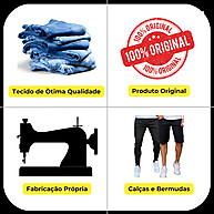 Kit 3 Jeans Slim Masculino: Estilo e Conforto! - imagem 1