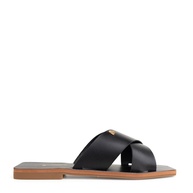 Rasteira Couro Preto: Estilo e Conforto! - imagem 2