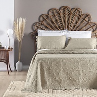 Cobre Leito Bordado 200 Fios: Luxo e Conforto! - imagem 2