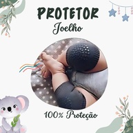 Joelheira Antiderrapante Bebê: Proteção e Conforto! - imagem 2