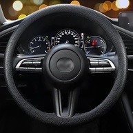 Capa de Volante LRITER Silicone Antiderrapante Universal - Conforto e Segurança para Seu Carro (Preto) - imagem 1
