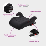 Assento de Carro Isofix Fix Fit: Segurança e Conforto - imagem 2