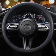 Capa de Volante LRITER Silicone Antiderrapante Universal - Conforto e Segurança para Seu Carro (Preto) - imagem 2