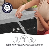 Pillow Top Queen Espuma D45 Firme 158x198x5cm - Conforto Premium com Toque Suave - imagem 5