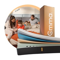 Colchão Casal Emma Original - Conforto Ergonômico com 10 Anos de Garantia (138x188cm) - imagem 1