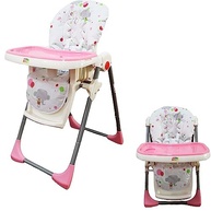 Cadeira Alta de Refeição Baby Style Rosa - Conforto e Segurança para Alimentação do Bebê - imagem 2