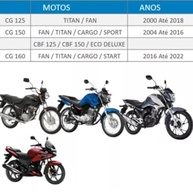 Caixa de Direção Cônica Original Riffel CG 125, 150, 160 e CBF 125 (2000-2024) - imagem 2