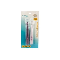 Colheres de Silicone Premium Rosa Azul - Conjunto Seguro e Divertido para Bebês (2 Unidades) - imagem 4