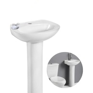 Conjunto Lavatório e Coluna para Banheiro Sabará Icasa - Design Moderno e Alta Qualidade - imagem 1