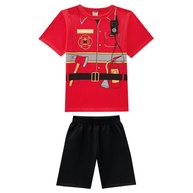 Conjunto Bombeiro Infantil: Aventura e Conforto! - imagem 1