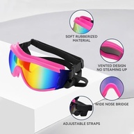Conjunto Óculos e Capacete para Cães: Proteção UV e Estilo em Aventuras! - imagem 3