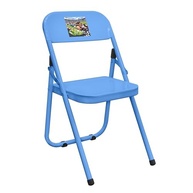 Conjunto Mesa Infantil com 2 Cadeiras Dobráveis Açomix Azul - Estrutura Metálica Resistente - imagem 5