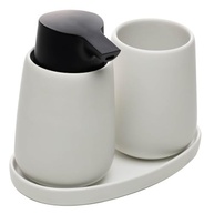 Conjunto 3 Peças para Banheiro de Cerâmica Oca Branco - Wolff | Design Moderno e Funcionalidade - imagem 2