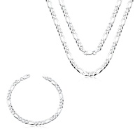Conjunto Prata 925 Grumet 3x1: Elegância e Estilo - imagem 1
