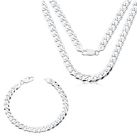 Conjunto Prata 925 Grumet 70cm: Elegância Masculina - imagem 1