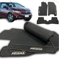 Conjunto de Tapetes Emborrachados 3 Peças para Chevrolet Prisma 2013-2019 - Proteção e Estilo - imagem 2