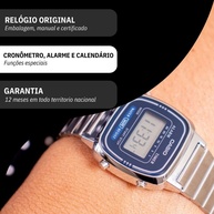 Casio LA670WA-2DF: O Vintage Prata que te Conquista! - imagem 2