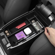 Organizador Console Central Ford Escape 2020-2025 / Bronco Sport 2021-2025: Bandeja de Acessórios com Tapete Antiderrapante - imagem 1