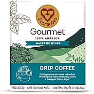 3 Corações Café Drip Coffee Gourmet Matas de Minas - contém 10 unidades - imagem 1