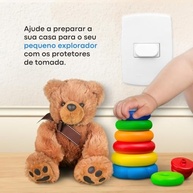 Kit 14 Protetores de Tomada Segurança Infantil - Proteção contra Choques Elétricos para Bebês e Crianças - imagem 5