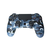 Controle Double-Motor PS4 Azul Camuflado – Jogue com Força! - imagem 1