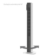 Ventilador Torre Spirit Esterilizador 110cm - Controle Remoto, Painel Digital e Função Esterilizar Ar - imagem 3