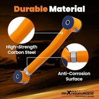 Braços de Controle Inferior Ajustáveis maXpeedingrods para Jeep Wrangler TJ, Cherokee XJ/MJ, Grand Cherokee ZJ/WJ (0-8" Lift) - imagem 3