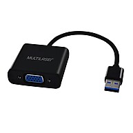 Conversor USB para VGA Multilaser WI348 - imagem 1