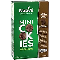 Cookie Baunilha Orgânico Native: 8x40g Delícia Natural - imagem 1