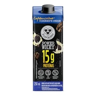 3 Corações Bebida Láctea Cappuccino Power Whey Cookies n'Cream 15g de Proteína com Cafeína 250ml - 12 unidades - imagem 1