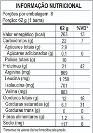 Doctor Peanut Display Barra de Proteína Doctor Bar Sabor Cookies & Cream 62g - 8 un - 21g Proteína - imagem 1